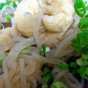 ひとくちがんもと結び糸こんの煮物